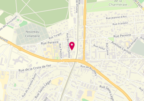 Plan de Cottin Immobilier, 6 Rue Bernard Palissy, 78100 Saint-Germain-en-Laye