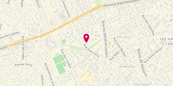 Plan de IMMOBILIER OPTIMHOME ROUGET Romain - CHATOU, 46 Rue Jules Ferry, 78400 Chatou