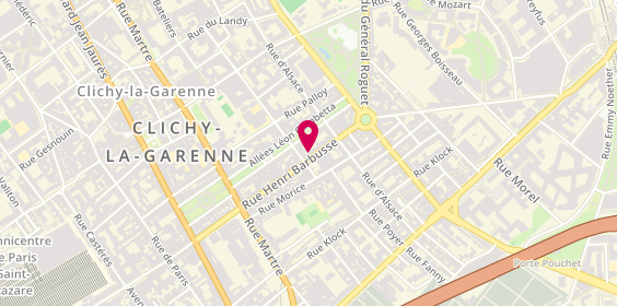Plan de Caresto, 123 Rue Henri Barbusse, 92110 Clichy