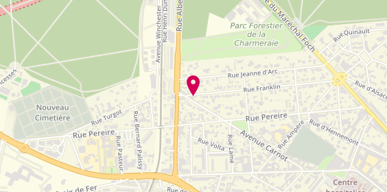 Plan de Agence Pereire, 46 avenue Carnot, 78100 Saint-Germain-en-Laye