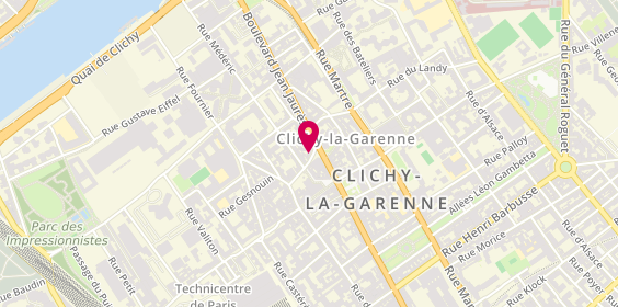 Plan de Moriss Immobilier, 15 Rue de l'Ancienne Mairie, 92110 Clichy