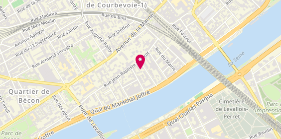 Plan de Indivision Lemaire de Marne et Boulte, 15 Rue Camille Saint-Saëns, 92400 Courbevoie