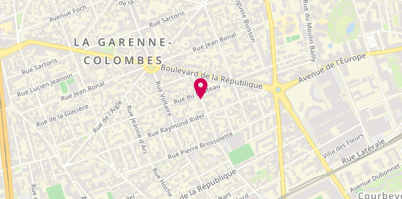 Plan de Bercail, 14 Bis Rue Georges, 92250 La Garenne-Colombes