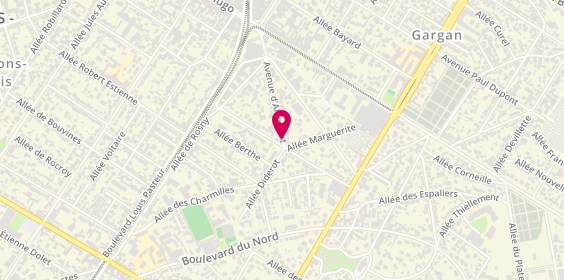 Plan de Axess Immo, 44 avenue d'Alembert, 93190 Livry-Gargan
