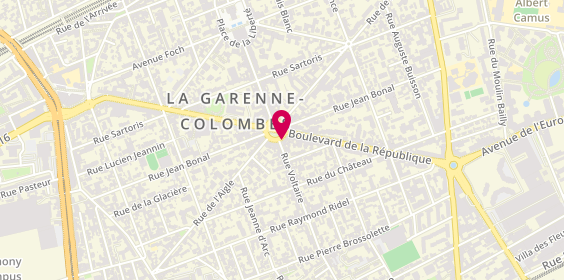 Plan de REAL 31 immobilier, La
13 Rond-Point du Souvenir Français, 92250 La Garenne-Colombes