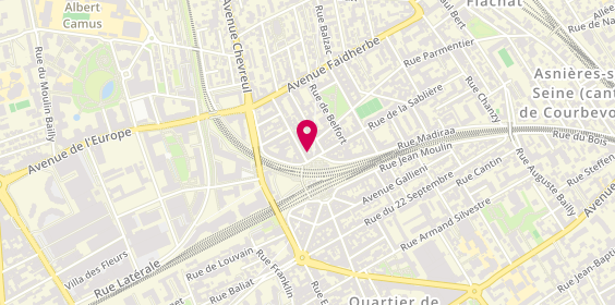 Plan de Mister Property, 68 Rue de la Sablière, 92600 Asnières-sur-Seine