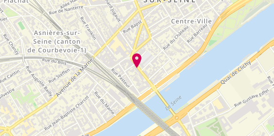 Plan de L'Ami Immobilier Conseil, 25 grande Rue Charles de Gaulle, 92600 Asnières-sur-Seine