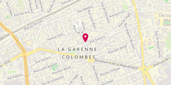 Plan de Duval - Grugeau, 11 Bis Rue Voltaire, 92250 La Garenne-Colombes