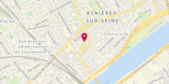 Plan de Isiloc, 50 grande Rue Charles de Gaulle, 92600 Asnières-sur-Seine