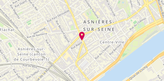Plan de Agence Sitavenir, 41 Rue Gallieni, 92600 Asnières-sur-Seine