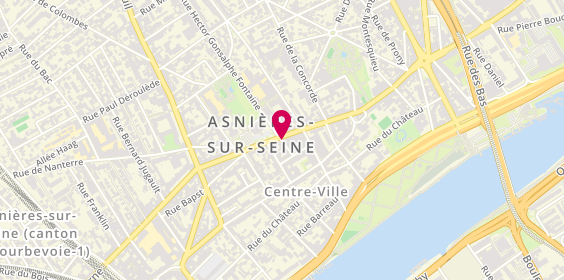 Plan de E-Phoenix Immo, 4 Rue Pierre Brossolette, 92600 Asnières-sur-Seine