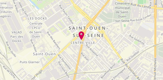 Plan de Prospectim, 14 Bis avenue Gabriel Péri, 93400 Saint-Ouen-sur-Seine