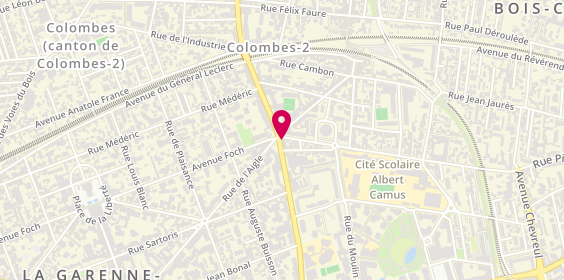 Plan de Human Immobilier, 39 avenue du Général de Gaulle, 92250 La Garenne-Colombes