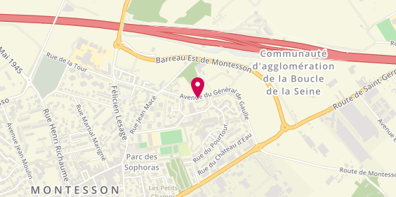 Plan de Afr Immobilier, 15 Avenue du General de Gaulle, 78360 Montesson