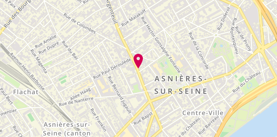 Plan de Habitat et patrimoine, 34 avenue d'Argenteuil, 92600 Asnières-sur-Seine