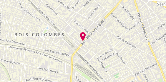 Plan de Imax BOIS-COLOMBES - Agence Immobilière, 49 Rue des Bourguignons, 92270 Bois-Colombes