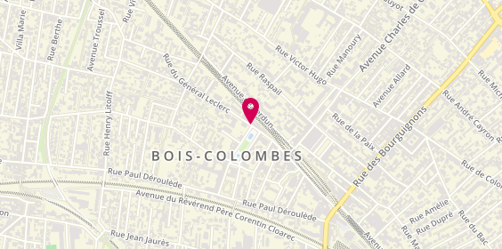 Plan de Human Immobilier, 14 Rue du Général Leclerc, 92270 Bois-Colombes
