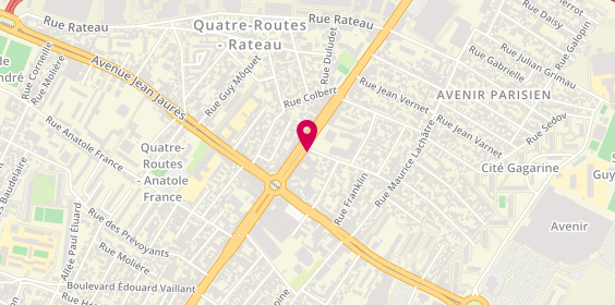 Plan de Orpi la Courneuve, 68 avenue Paul Vaillant Couturier, 93120 La Courneuve