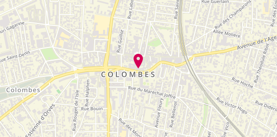 Plan de Coeuret Immobilier, 53 Rue du Bournard, 92700 Colombes