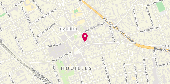 Plan de Debussy Immobilier, 3 Bis Rue de l'Eglise, 78800 Houilles