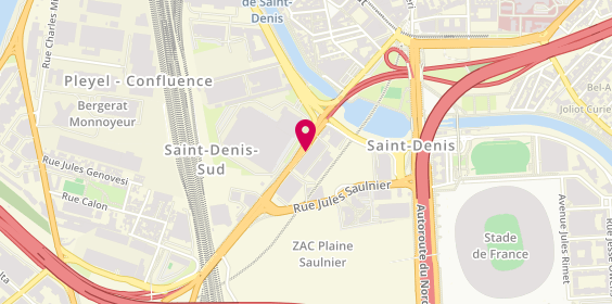 Plan de Les Clés du Futur, 35 Boulevard Anatole France, 93200 Saint-Denis