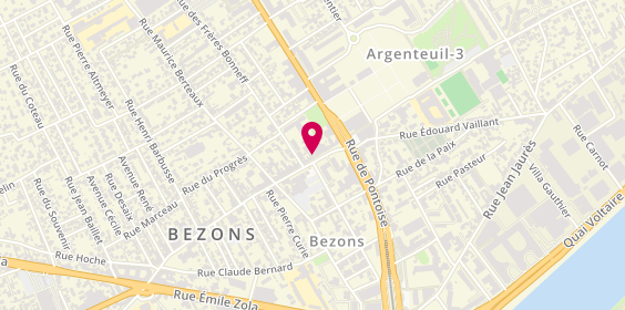 Plan de Immo Bezons, 66 Bis Rue Edouard Vaillant, 95870 Bezons