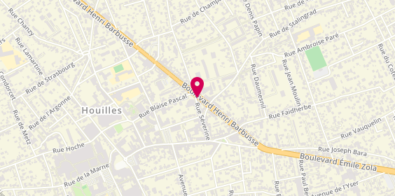 Plan de Stephane Plaza Immobilier, 35 Boulevard Henri Barbusse, 78800 Houilles