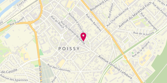 Plan de Human Immobilier, 125 Rue du Général de Gaulle, 78300 Poissy