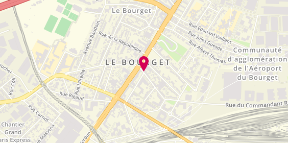 Plan de Le Bourget Immobilier, 5 Rue du Commandant Rolland, 93350 Le Bourget