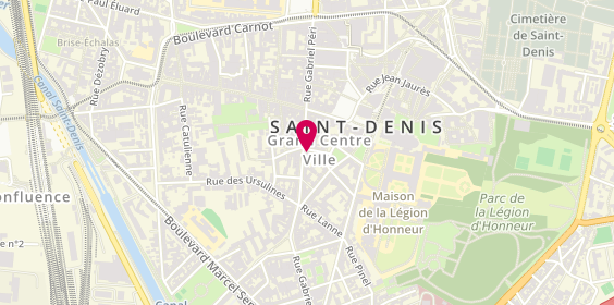 Plan de Laforet Immobilier, 66 Rue Gabriel Péri, 93200 Saint-Denis