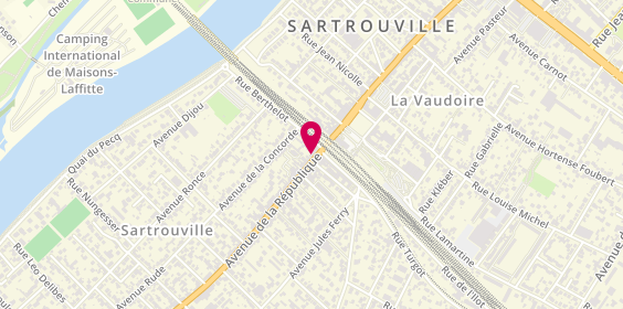 Plan de L'Amirauté, 8 avenue de la République, 78500 Sartrouville