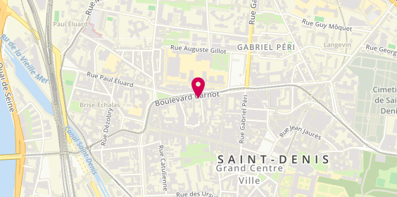 Plan de Orpi Agences No1, 19 Bis Boulevard Carnot, 93200 Saint-Denis