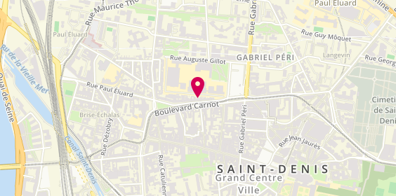 Plan de Sté Dyonisienne Gérance Locative, 10 Boulevard Carnot, 93200 Saint-Denis