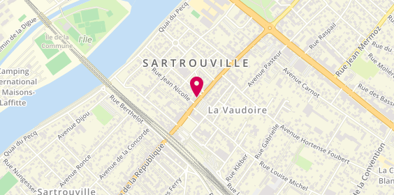 Plan de Cavenel et Ou Agic, 60 avenue Jean Jaurès, 78500 Sartrouville