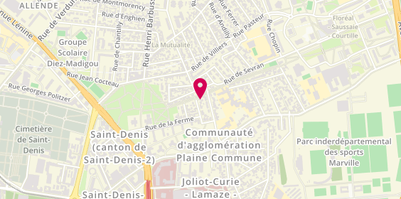 Plan de Immobiliere Samson, 20 Rue de la Folie Briais, 93200 Saint-Denis