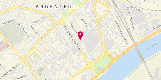 Plan de Human Immobilier, 59 Rue Paul Vaillant Couturier, 95100 Argenteuil