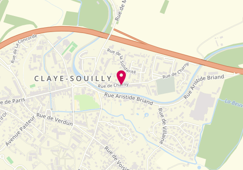 Plan de Aurélie Lobbe Immobilier, 8 Charny, Bis, 77410 Claye-Souilly