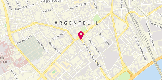 Plan de Acacia Immobilier, 83 Avenue Gabriel Peri, 95100 Argenteuil
