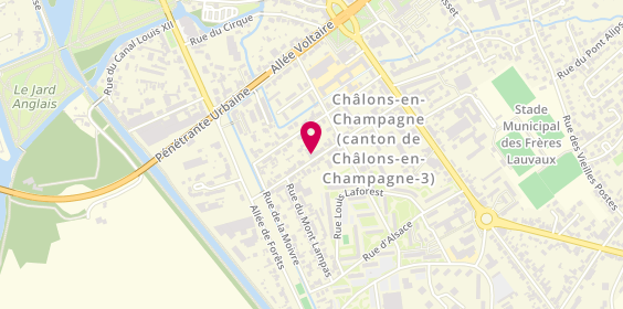 Plan de Groupe Maïdo, 52 Alphonse Karr, 51000 Châlons-en-Champagne