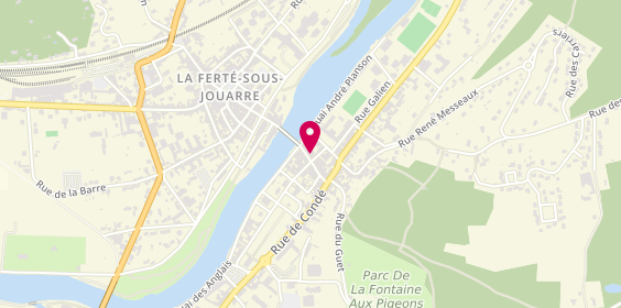 Plan de Loarwenn Gestion, 17 Rue du Faubourg, 77260 La Ferté-sous-Jouarre