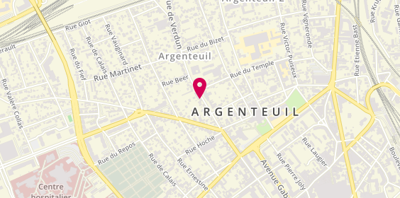 Plan de Bel'appart, 21 avenue de Verdun, 95100 Argenteuil
