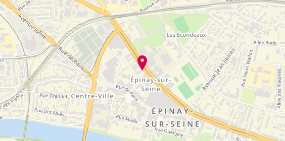Plan de Guy Hoquet l'Immobilier, 9 Rue Lacépède, 93800 Épinay-sur-Seine