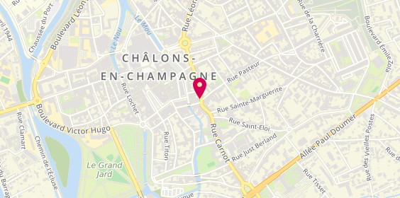 Plan de Era Immobilier, 33 Rue Croix des Teinturiers, 51000 Châlons-en-Champagne