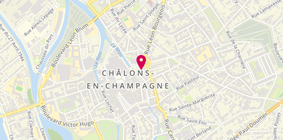 Plan de Wokan Jean-Baptiste, 6 Place Monseigneur Tissier, 51000 Châlons-en-Champagne
