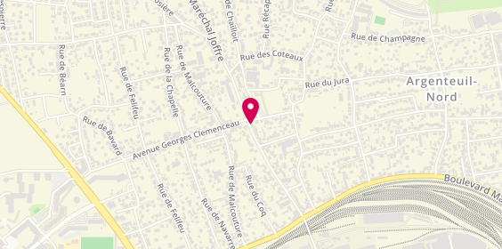 Plan de Laforêt, 68 avenue du Maréchal Joffre, 95100 Argenteuil