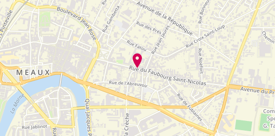 Plan de ADM Immobilier, 29 Rue Faubourg Saint-Nicolas, 77100 Meaux