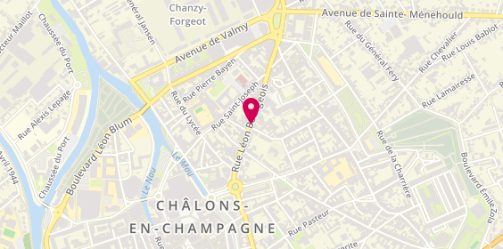 Plan de Immo Services, 1 Rue de l'Arquebuse, 51000 Châlons-en-Champagne