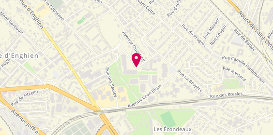 Plan de Nicolas HUBERT chez effiCity, 17 Rue des Econdeaux, 93800 Épinay-sur-Seine