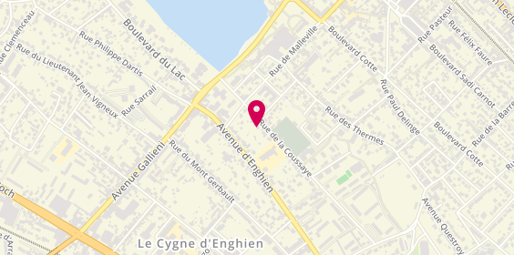 Plan de Alice Berthet - Conseillère en immobilier - Enghien-les-Bains, 10 Rue de la Coussaye, 95880 Enghien-les-Bains