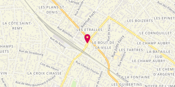 Plan de Agence Conseil Immobilier Gare Vaslin, 3 Rue de Saint Germain, 95240 Cormeilles-en-Parisis